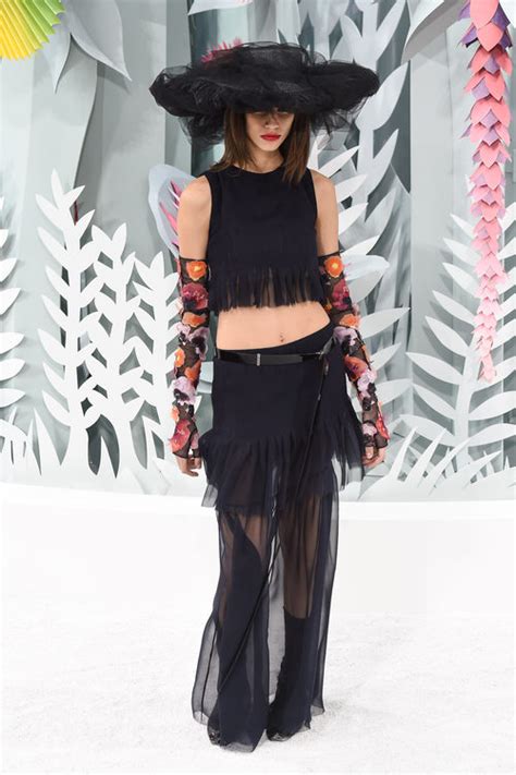 Midriff 'the new cleavage' in Chanel show